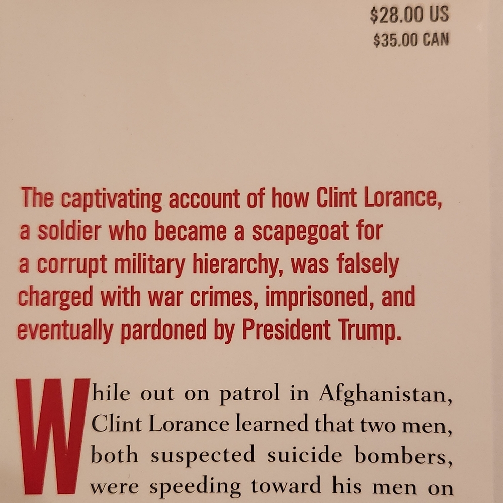 Stolen Honor by Clint Lorance - Picture 3 of 5